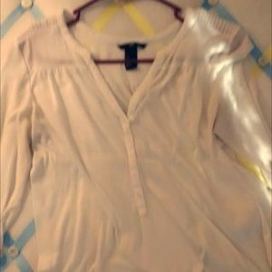 White H&M top